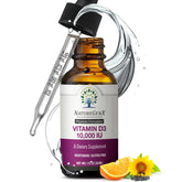 NatureGenX Vitamina D líquida en botella para apoyo diario y posible bienestar general