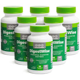 Naturenetics DigestWise: botella de cápsulas, apoyo digestivo tras comidas abundantes.