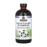 Nature's Answer Liquid Vitamin B-Complex, botella con cuentagotas para energía diaria.