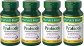 Nature's Bounty Probiotics Acidophilus: botella de tabletas para apoyo digestivo diario.