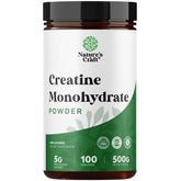 Creatina Micronizada de Natures Craft: polvo puro para mezclar fácilmente en agua