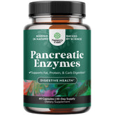 Natures Craft Pancreatin envase digestivo para una digestión más fluida
