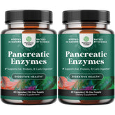 Natures Craft Pancreatina Enzimas Digestivas en botella para apoyo general a la digestión