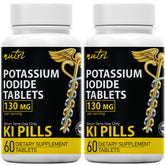Nature's Fusions Yoduro de Potasio 130 mg - botella frontal para emergencias
