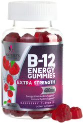 Gomitas B12 Nature's Nutrition para energía diaria
