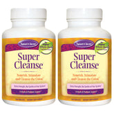 Nature's Secret Super Cleanse: botella frontal para apoyo suave del tránsito intestinal