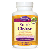 Botella de Nature's Secret Super Cleanse con tabletas para apoyo digestivo diario