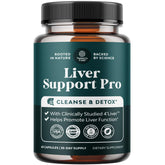 Natures Craft Pro Liver Support: botella de cápsulas para apoyo diario al hígado