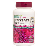 Botella de NaturesPlus Arroz Rojo de Levadura con liberación extendida para bienestar general.