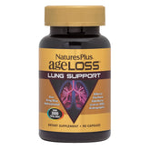 NaturesPlus AgeLoss Pulmon botella: soporte para la respiración y energía diaria.