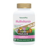 NaturesPlus Animal Parade Gold: pastillas con forma de animal y sabor sandía para niños