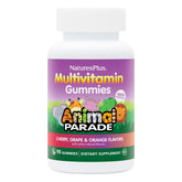 NaturesPlus Animal Parade gominolas para niños, sabor cereza, apoyo al sistema inmune.