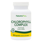 NaturesPlus Chlorophyll Complex frasco de cápsulas para energía diaria