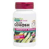 NaturesPlus cohosh negro: tabletas en frasco, apoyo para mayor comodidad menopáusica