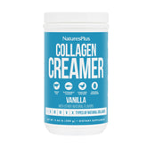 NaturesPlus Crema de Colágeno vainilla, empaque frontal para cabello y piel.