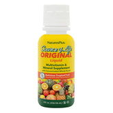 NaturesPlus Fuente de Vida Líquido en botella con sabor tropical para energía diaria.