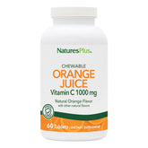 NaturesPlus Jugo Naranja: tabletas masticables con sabor cítrico para apoyo diario