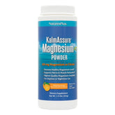 NaturesPlus KalmAssure polvo de magnesio naranja en frasco para relajación suave
