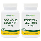 NaturesPlus lecitina de yema de huevo 600 mg cápsulas para apoyo general
