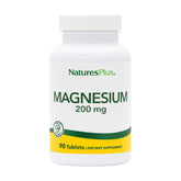 NaturesPlus Magnesio 200 mg: tableta vegetariana para uso diario