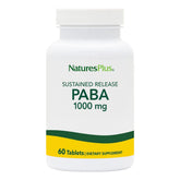 Botella de NaturesPlus PABA con cápsulas de liberación sostenida para energía diaria