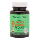 NaturesPlus Papaya Enzyme: caja y tabletas masticables para digestión ocasional