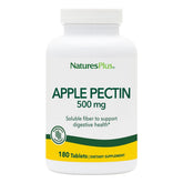 NaturesPlus Pectina de Manzana tableta 500 mg para fibra diaria y apoyo digestivo.
