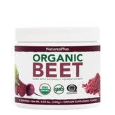 NaturesPlus polv o remolacha orgánica en botella para smoothies diarios