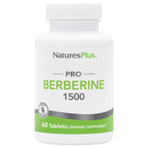 NaturesPlus PRO Berberina 1500, botella para apoyar metabolismo saludable.
