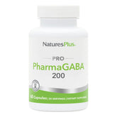 NaturesPlus PRO PharmaGABA en frasco para dosis diarias.