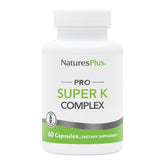 NaturesPlus PRO Super K Complex cápsulas para metabolismo óseo diario.