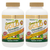 NaturesPlus Fuente de Vida Gold: botella de multivitamínico para bienestar diario