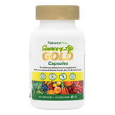 NaturesPlus Source of Life GOLD cápsulas vegetarianas para energía y bienestar diario.