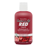 NaturesPlus Source of Life RED, botella, fuente conveniente de micronutrientes.