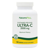 NaturesPlus Ultra-C 2000: vista frontal de la botella para dosis diaria