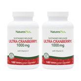 NaturesPlus Ultra Cranberry, tabletas con liberación prolongada para mayor comodidad diaria.