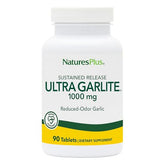 Tabletas de NaturesPlus Ultra Garlite de 1000 mg para apoyo inmunológico diario.
