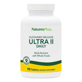 NaturesPlus Ultra II Diario, bote con tabletas, energía diaria gracias a liberación sostenida.