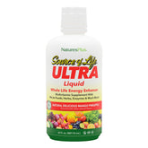 NaturesPlus Ultra Source of Life Líquido, botella mango-pina para energía diaria.