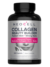 NeoCell Colágeno Beauty Builder: botella con tabletas para hidratación de la piel
