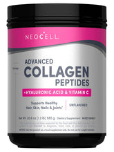 NeoCell Colágeno en polvo 12 g por porción para mezclar en tu bebida diaria.