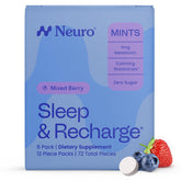 Neuro Sleep menta derretible con melatonina 1 mg para descanso suave