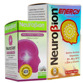 Neurobion Energía: botella frontal para uso diario.