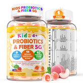 NEVISS niños gomitas probióticas para apoyo digestivo diario