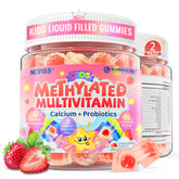 NEVISS Kids gomitas multivitamínicas 20 en 1 para bienestar diario infantil.