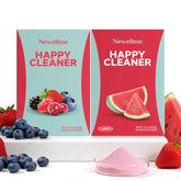 Sobres NEWELLME Happy Cleaner en empaque para uso diario