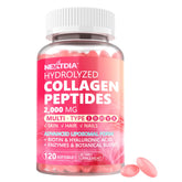 Nextdia colágeno hidrolizado en cápsulas, botella para belleza desde adentro.