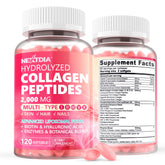 Nextdia cápsulas liposomales de colágeno para piel radiante y uñas fuertes.