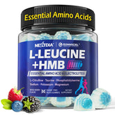 Gomitas Nextdia HMB L‑Leucina en botella para consumo rápido durante entreno