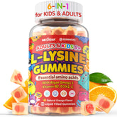 Nextdia L-Lysine gominolas frente al envase, apoyo inmunitario diario.